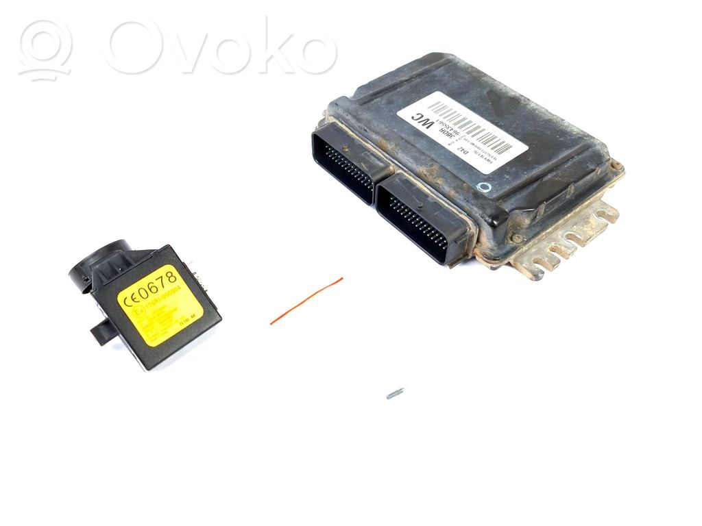 Chevrolet Aveo Komputer / Sterownik ECU i komplet kluczy 
