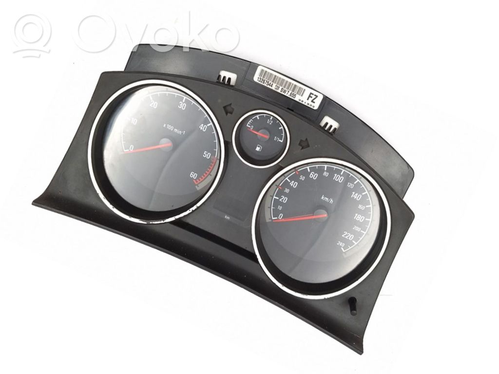 Opel Astra H Engine ECU kit and lock set 