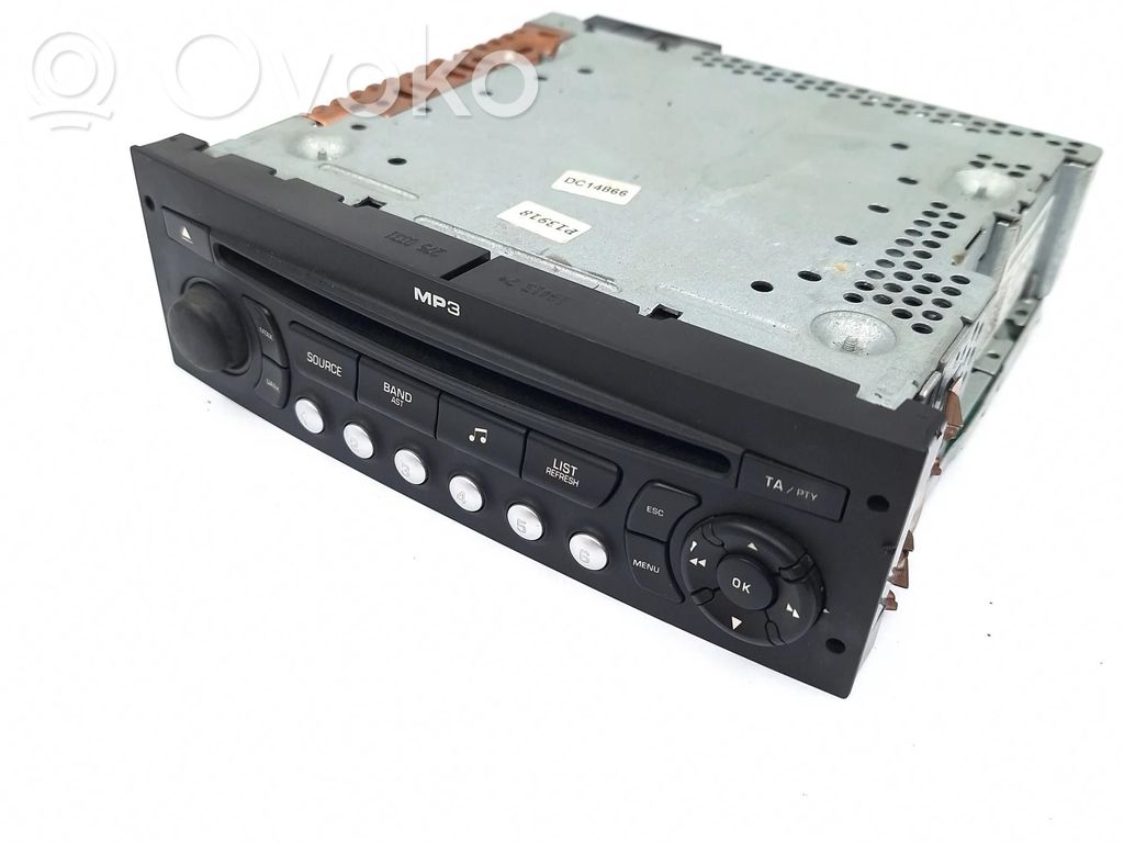 Peugeot 207 CC Panel / Radioodtwarzacz CD/DVD/GPS 