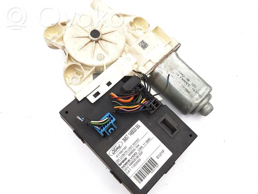 Ford C-MAX I Front door window regulator motor 