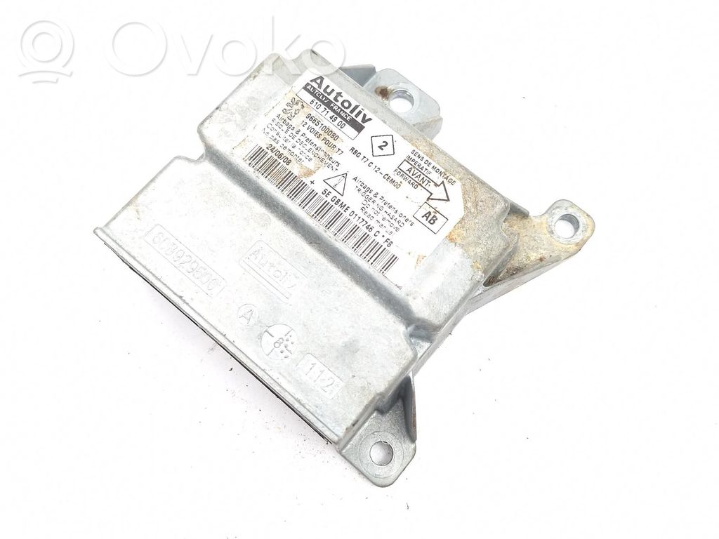 Peugeot 308 Airbag control unit/module 