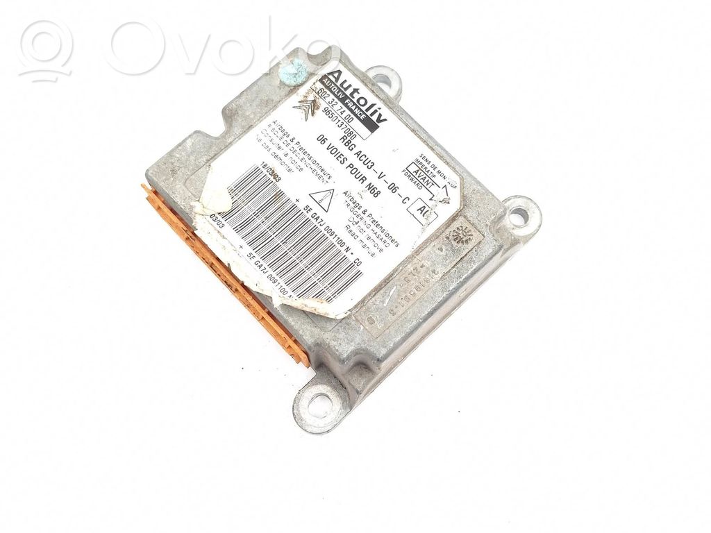 Citroen Xsara Picasso Airbag control unit/module 