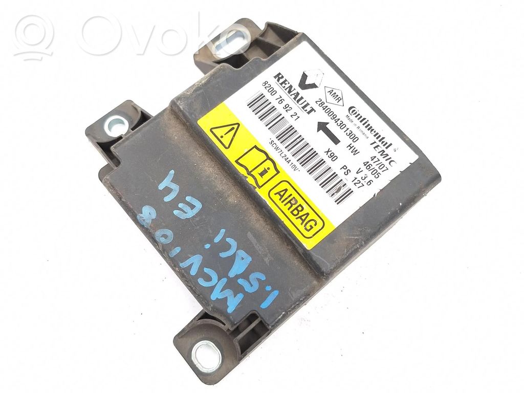 Dacia Logan VAN Airbag control unit/module 
