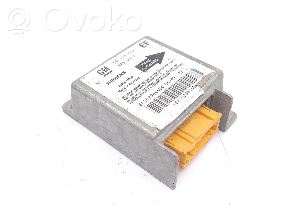 Opel Tigra A Airbag control unit/module 
