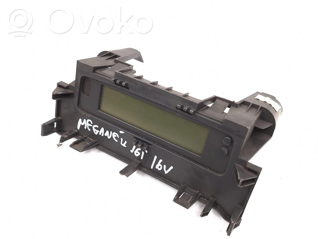 Renault Megane II Monitor / wyświetlacz / ekran 