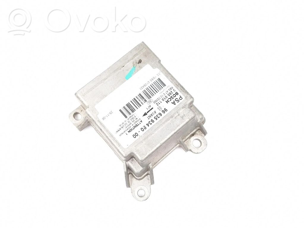 Peugeot 207 Airbag control unit/module 