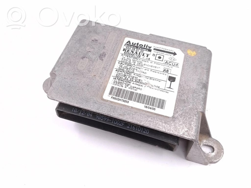 Renault Megane II Airbag control unit/module 