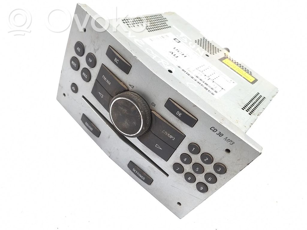 Opel Astra H Radio/CD/DVD/GPS-pääyksikkö 