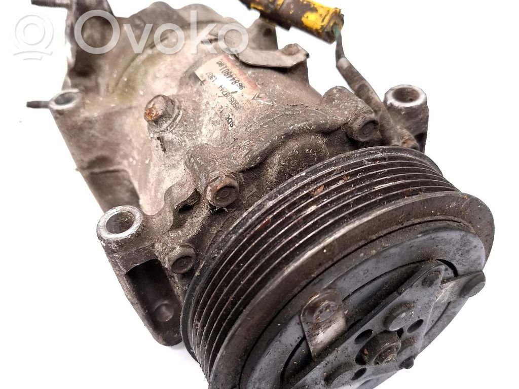Peugeot 206 Ilmastointilaitteen kompressorin pumppu (A/C) 