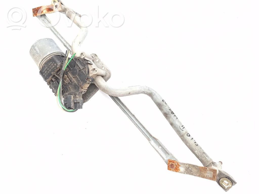 Renault Clio II Wischergestänge Wischermotor vorne 