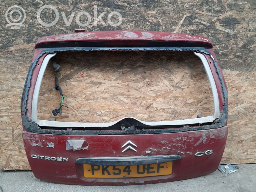 Citroen C3 Tailgate/trunk/boot lid 