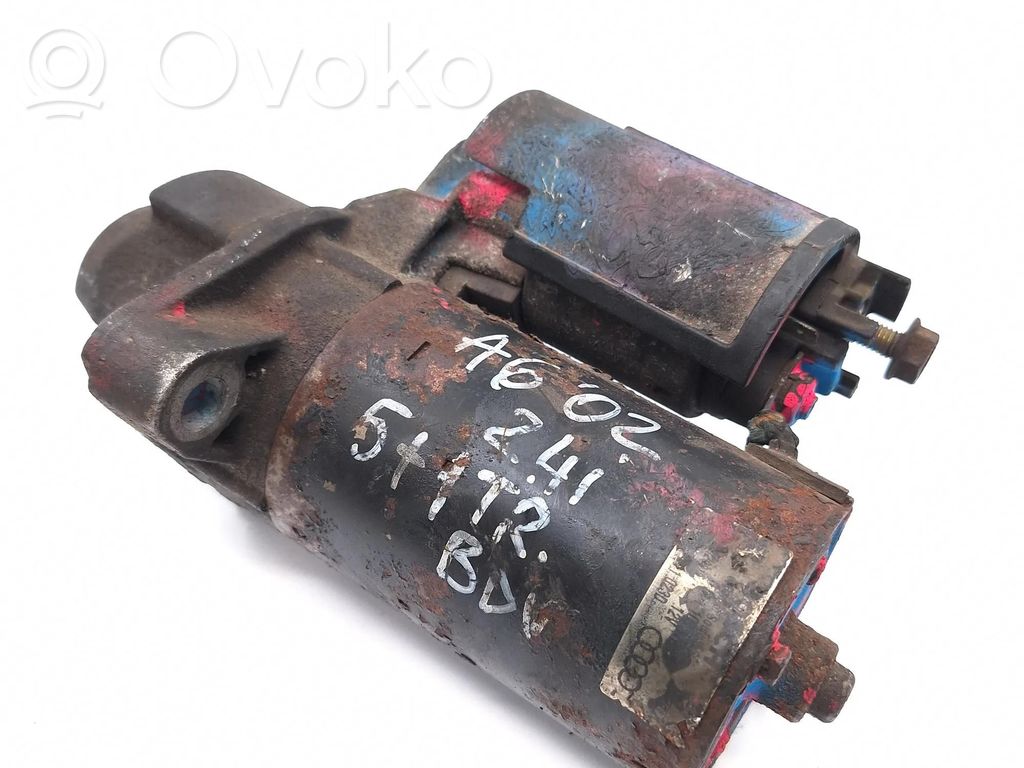 Audi A6 S6 C5 4B Starteris 