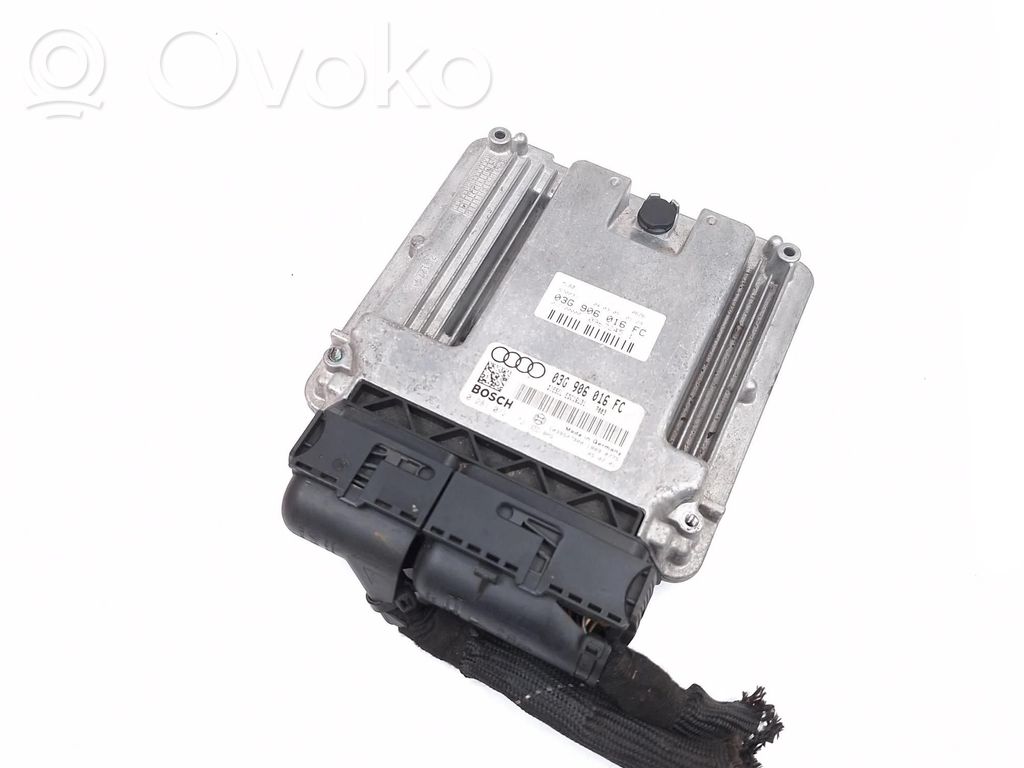 Engine control unit/module   03G906016FC,03G906016FC,03G906016,0281012172,03G906016
