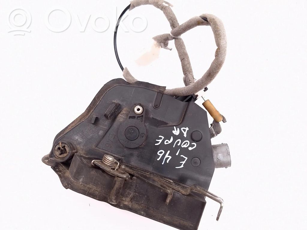 BMW 3 E46 Front door lock (next to the handle) 