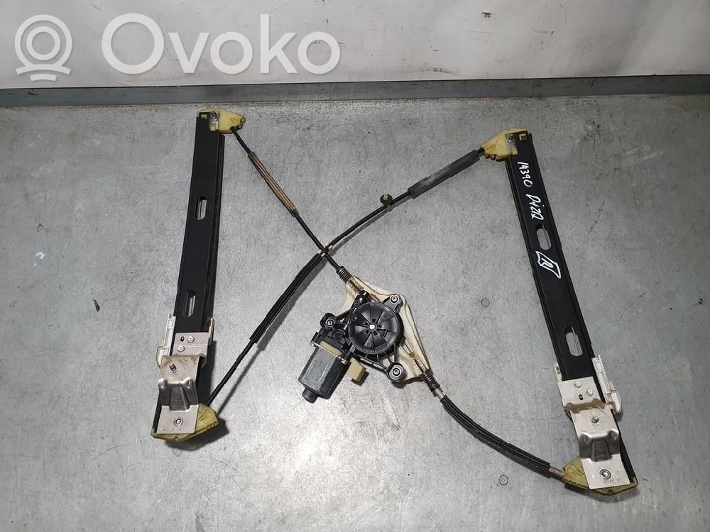 Front door window regulator with motor   SINREF