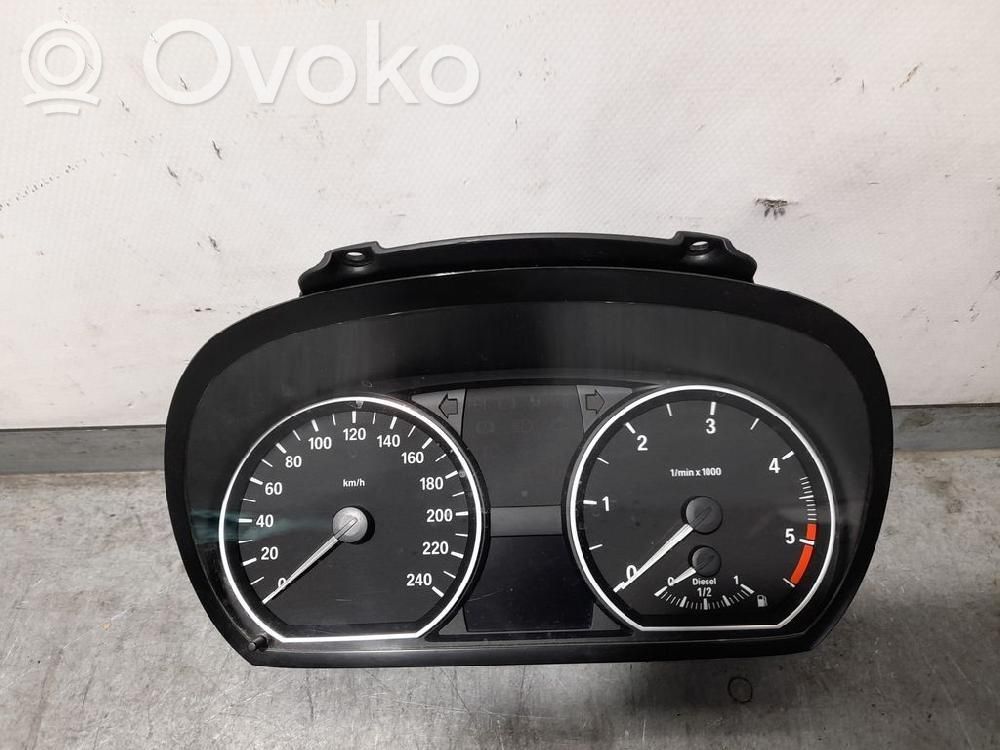 BMW 1 E81 E87 Compteur de vitesse tableau de bord