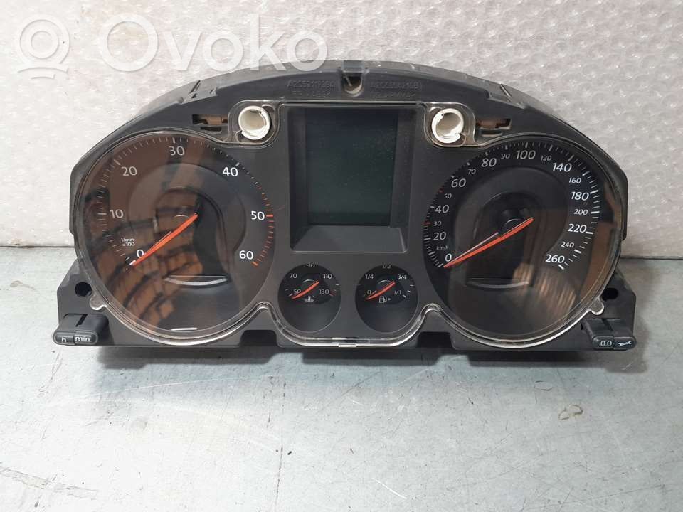 Volkswagen PASSAT B6 Tachimetro (quadro strumenti) 