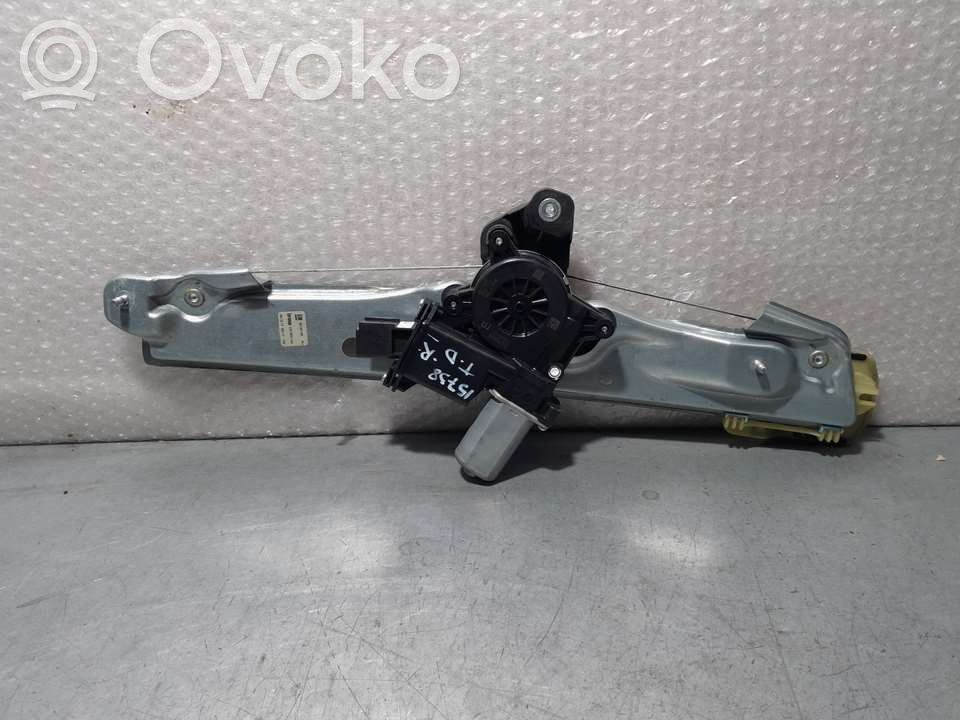 Opel Astra K Rear door manual window regulator 