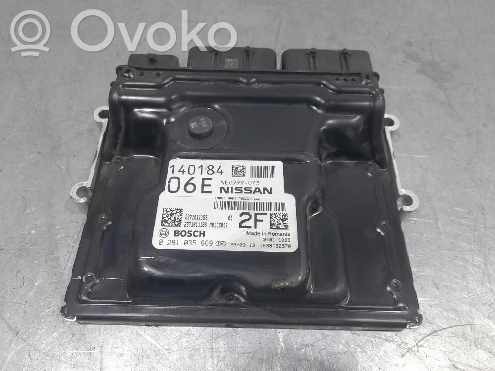 Nissan Qashqai Engine control unit/module 