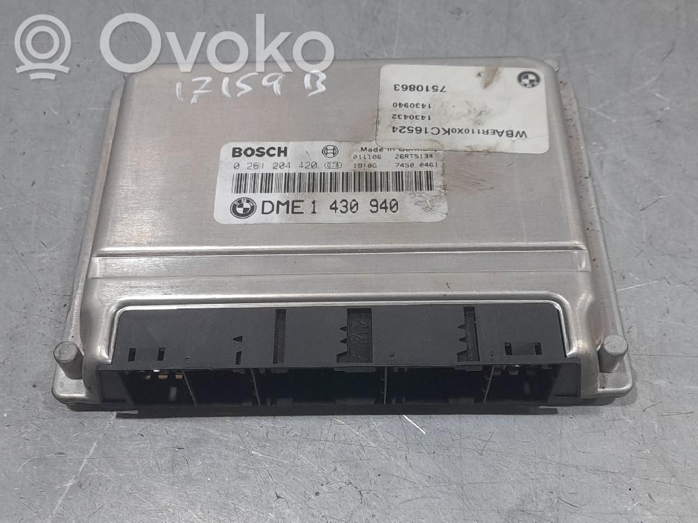 BMW 3 E46 Motorsteuergerät/-modul 