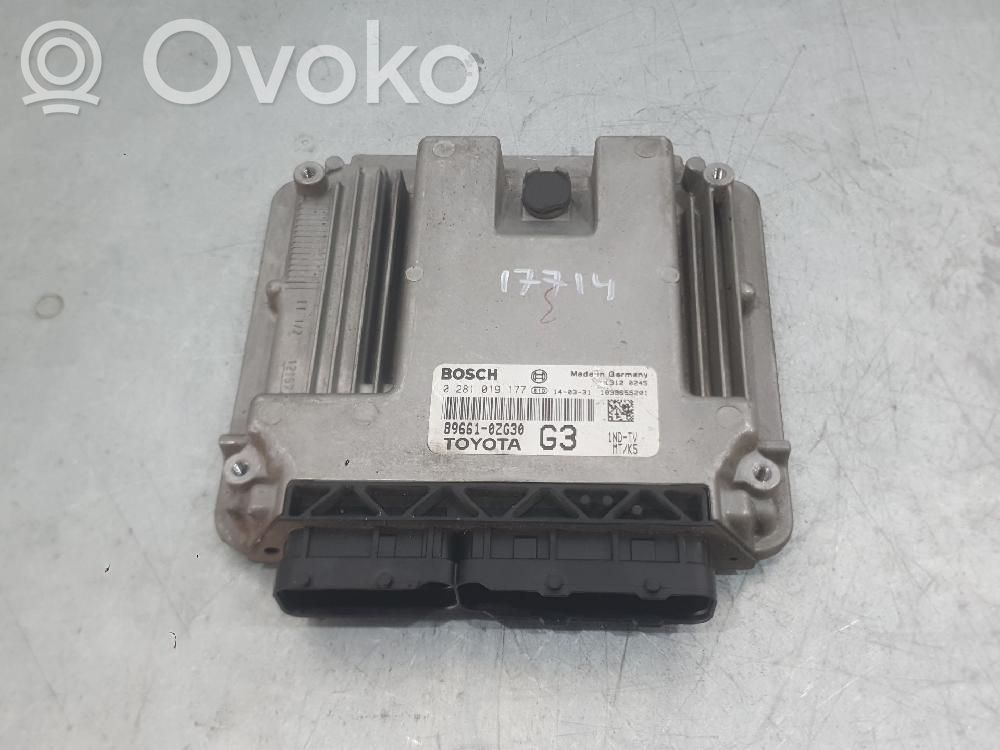 Toyota Auris E180 Centralina/modulo del motore 