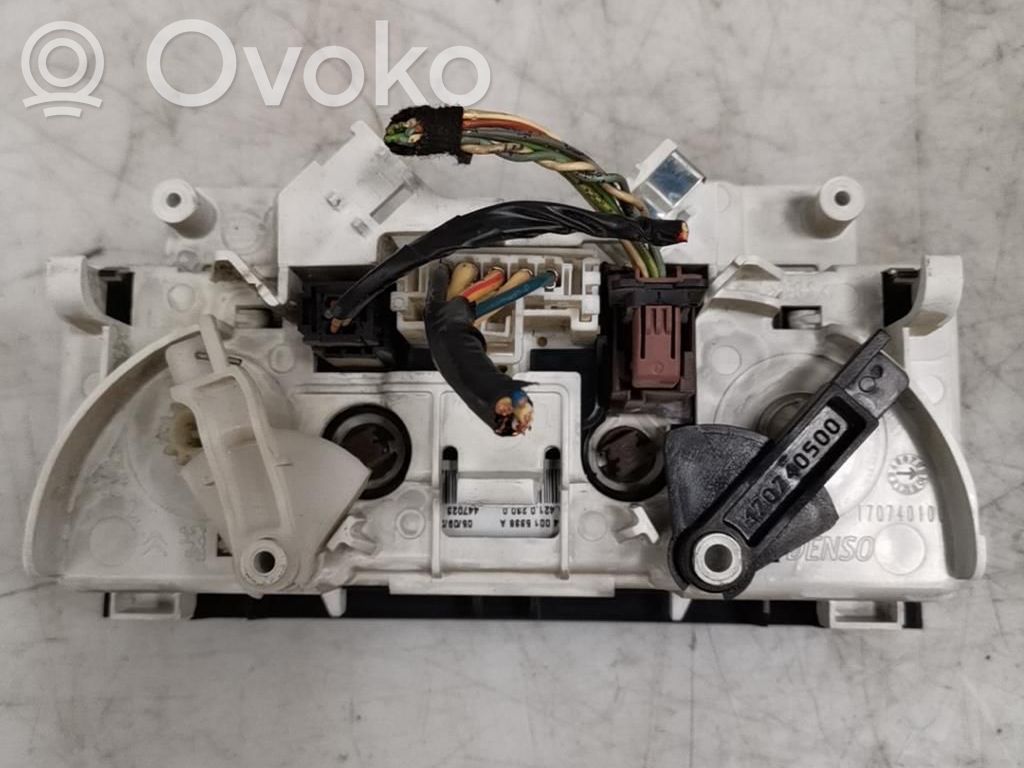 Peugeot Expert Climate control unit 