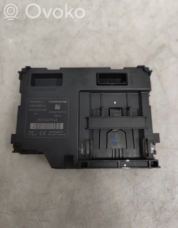 Renault Clio IV Ignition key card reader 