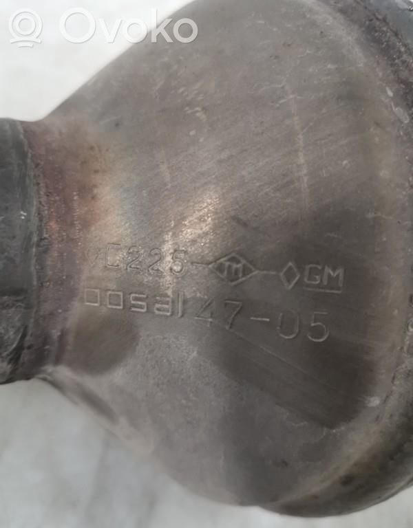Filtr cząstek stałych Katalizator / FAP / DPF   8200269607