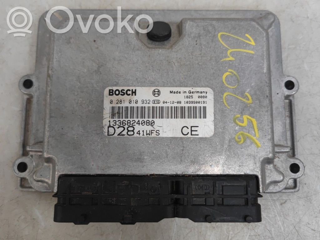 Peugeot Boxer Engine control unit/module 
