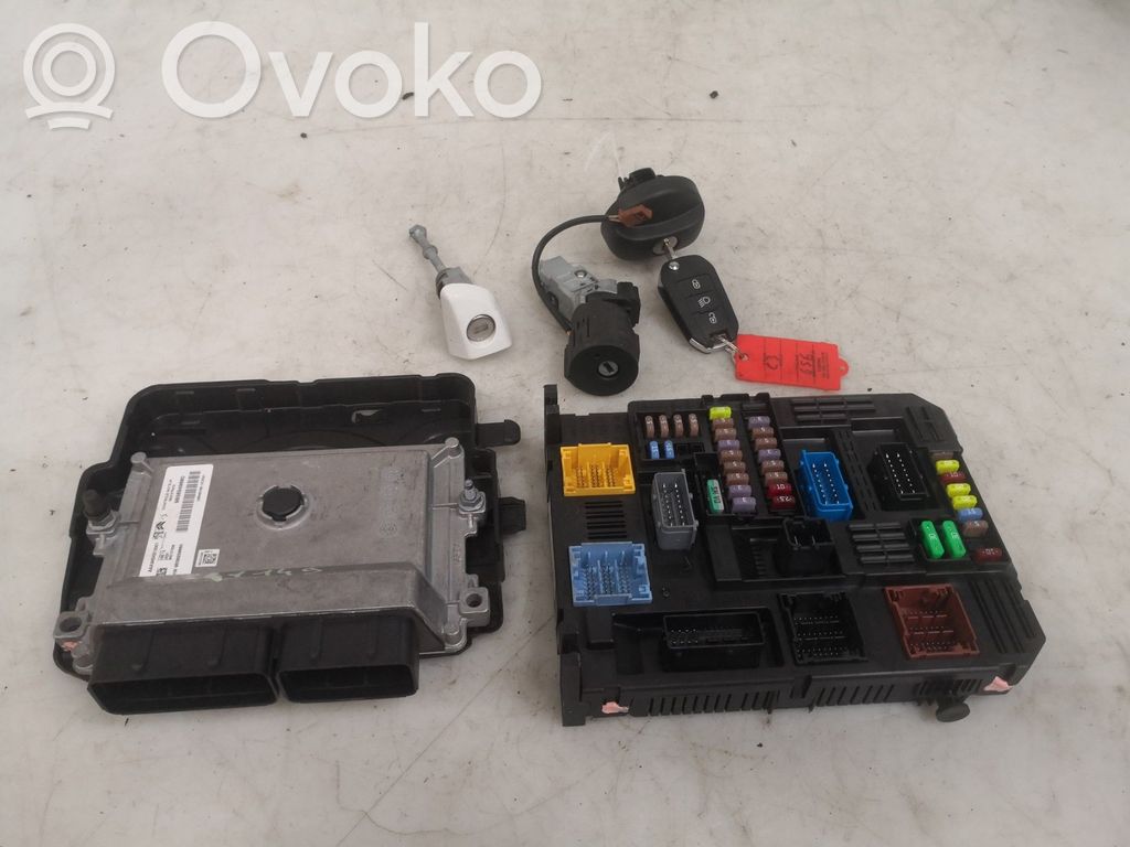 Citroen C3 Engine ECU kit and lock set 