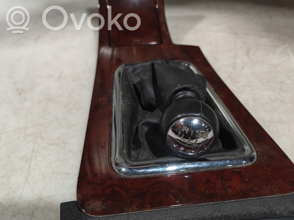 Peugeot 407 Gear lever shifter trim leather/knob 