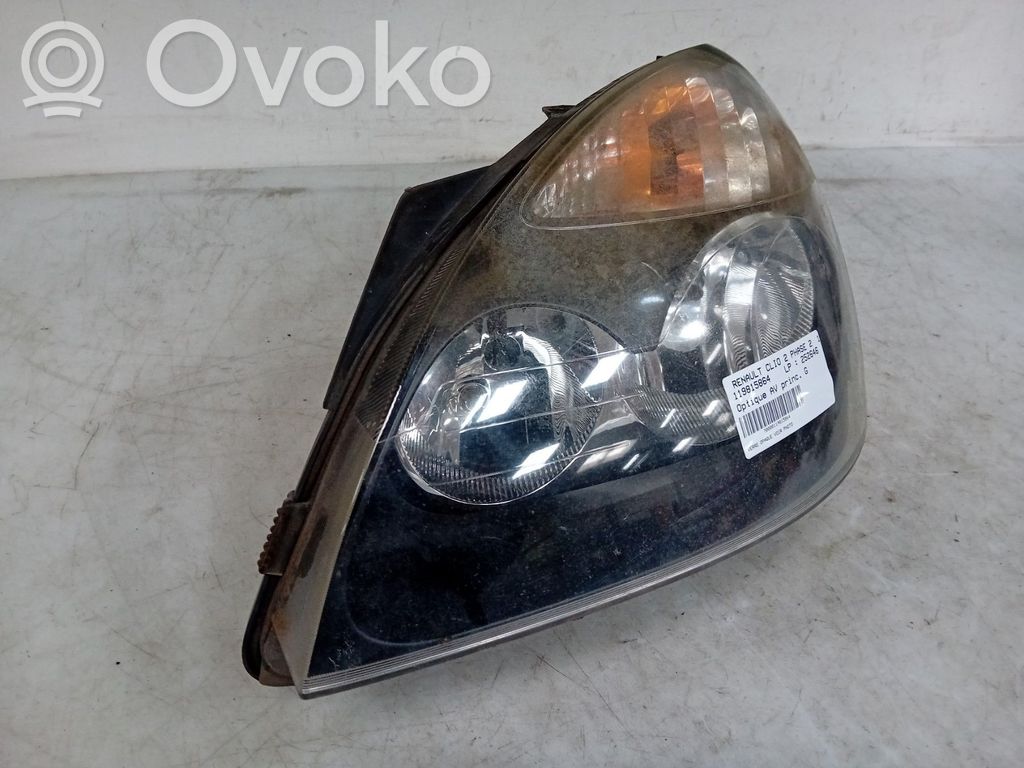 Renault Clio II Headlight/headlamp 