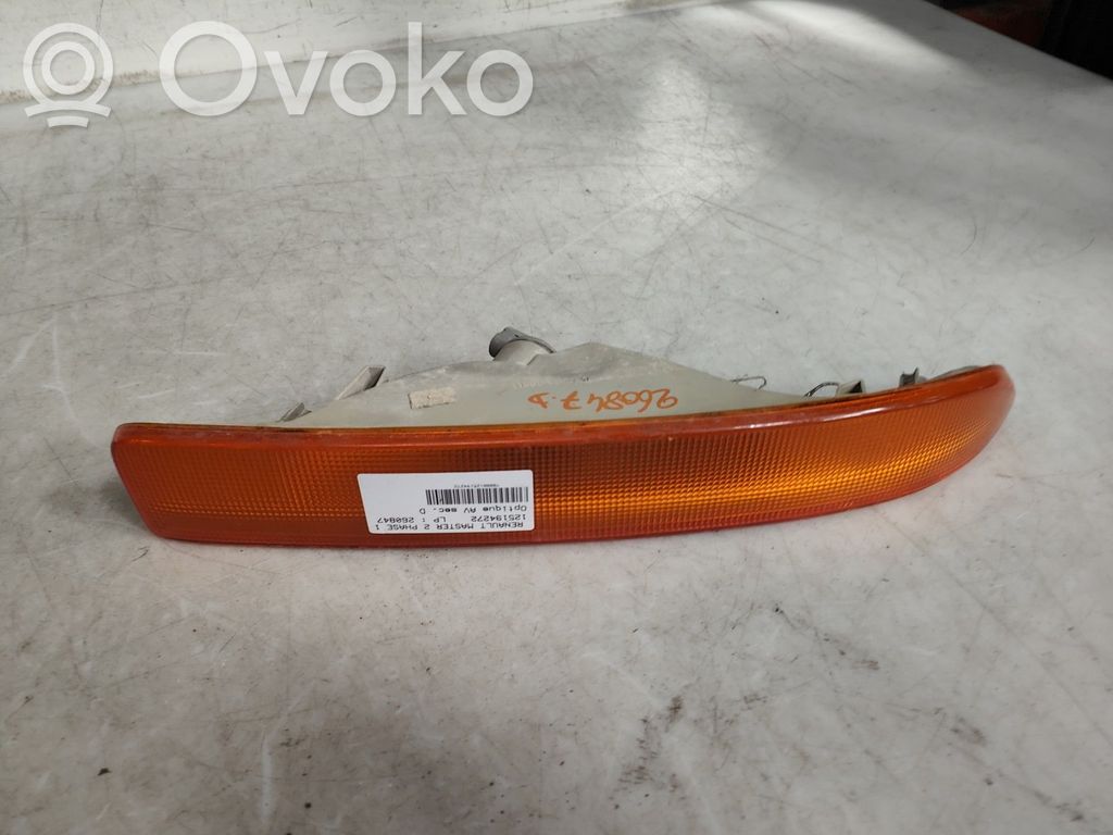 Renault Master II Front fender indicator light 