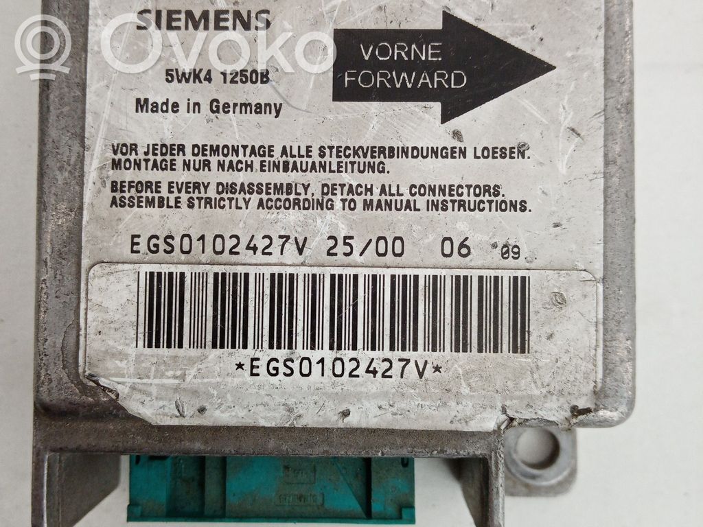 Opel Combo B Sterownik / Moduł Airbag 