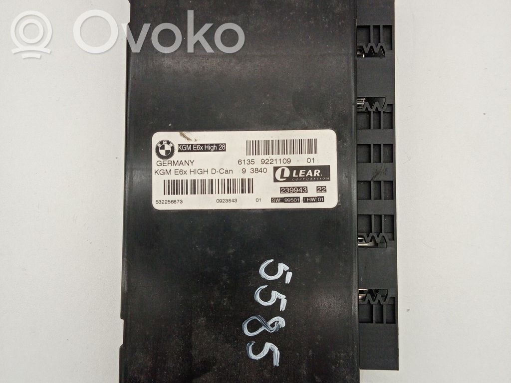 BMW 5 E60 E61 Alte unități/module de control 