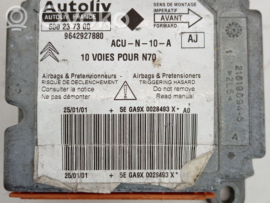 Citroen Xsara Airbag control unit/module 