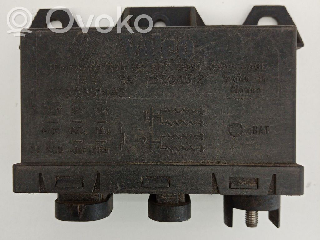 Alte unități/module de control   73504512,7700851443,VALEO