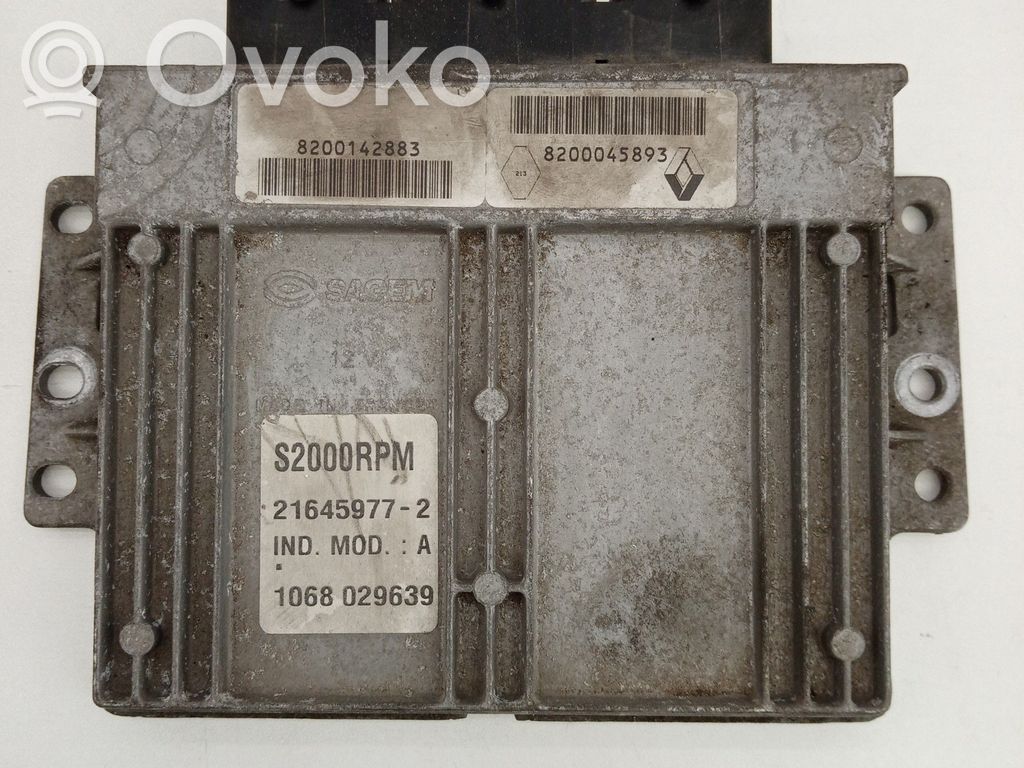 Renault Laguna I Engine control unit/module 