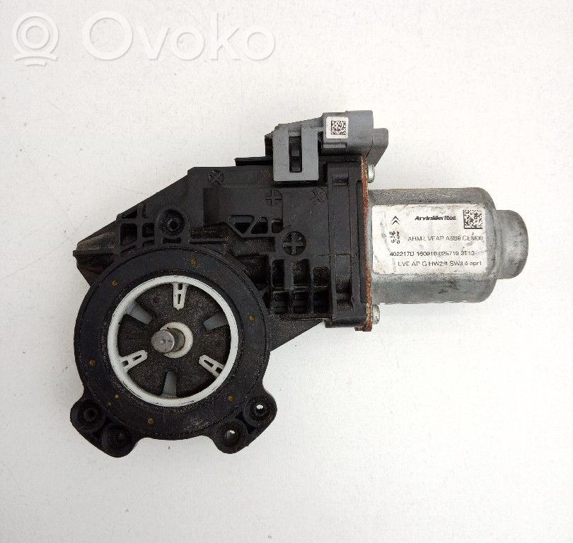 Citroen C3 Front door window regulator motor 