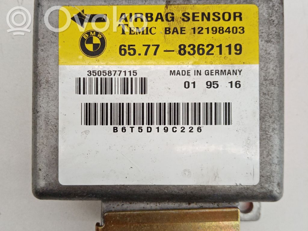 BMW 3 E36 Airbag control unit/module 