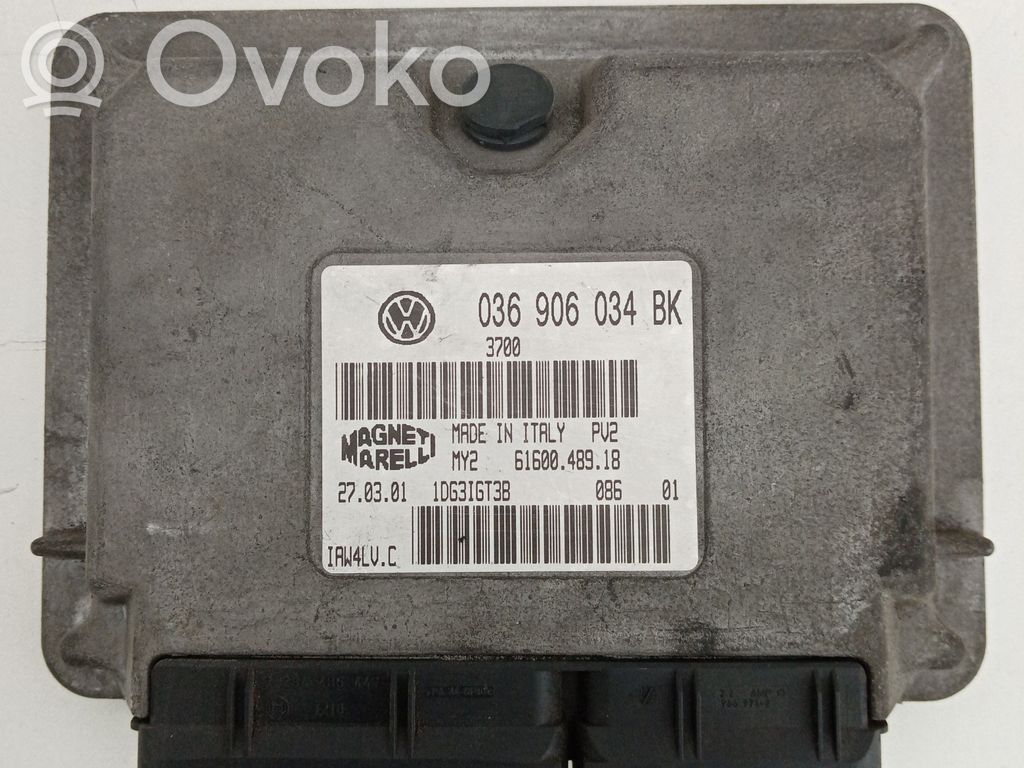 Engine control unit/module   036906034,BK,MY26160068918