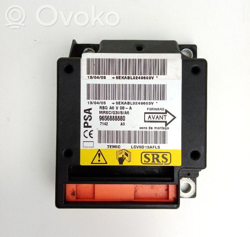 Airbag control unit/module   9656888880,G3I,MRSC
