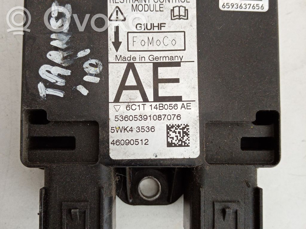 Airbagsteuergerät   6C1T14B056AE,53605391087076,5WK43536