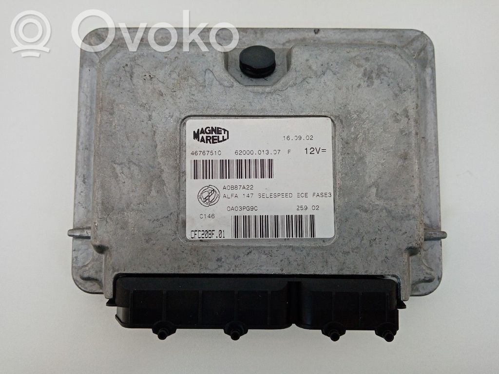 Alfa Romeo 147 Engine control unit/module 