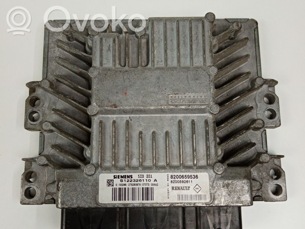 Engine control unit/module   8200659536,SID301SIEMENS