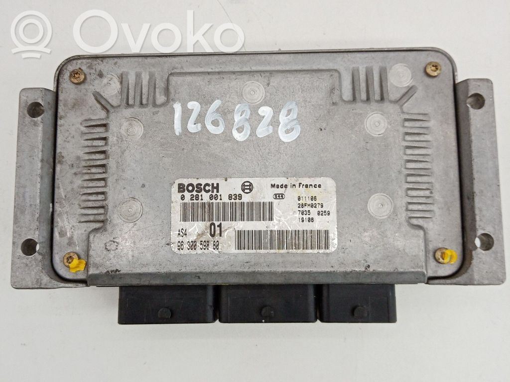 Motorsteuergerät/-modul   0281001839,28FM0279,9630059880,BOSCH