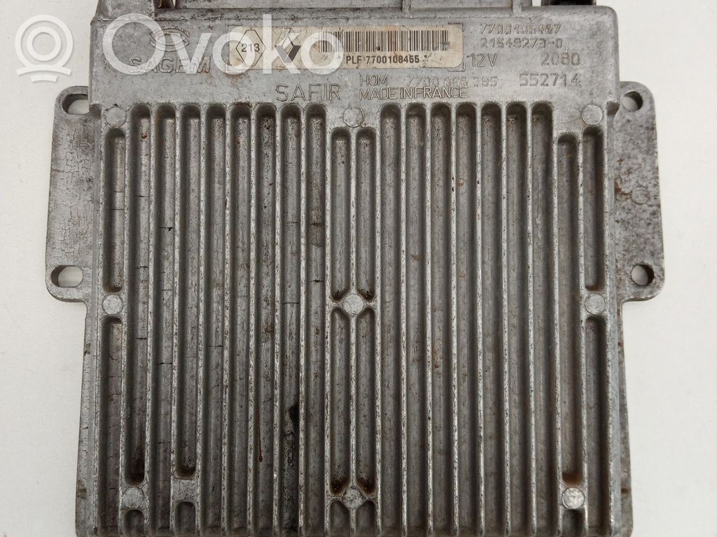 Engine control unit/module   HOM7700868295,7700108487,PLF7700108455,SAGEM