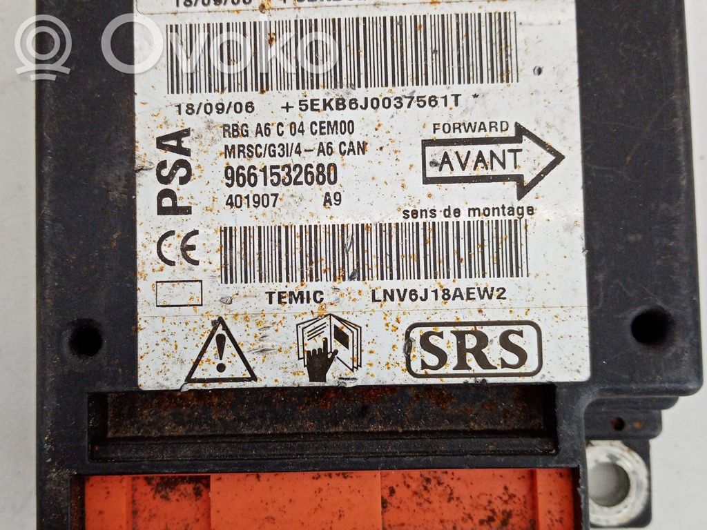 Citroen C2 Airbag control unit/module 
