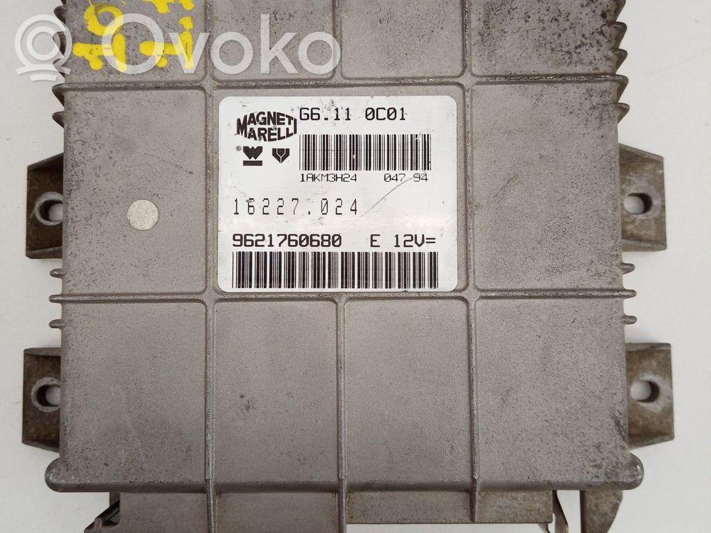 Peugeot 106 Sterownik / Moduł ECU 