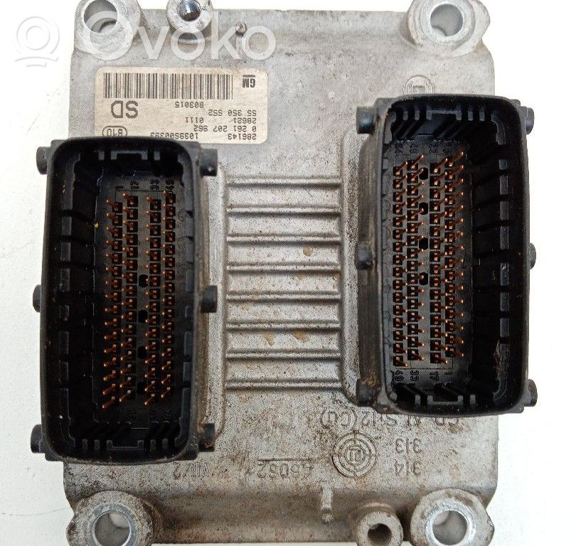 Engine control unit/module   0261207962,286143,55350552